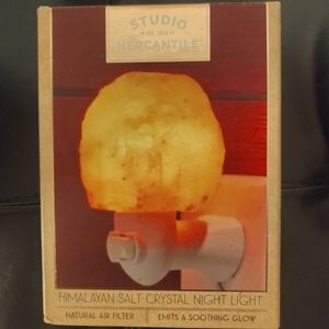 Himalayan Salt Crystal Night Light